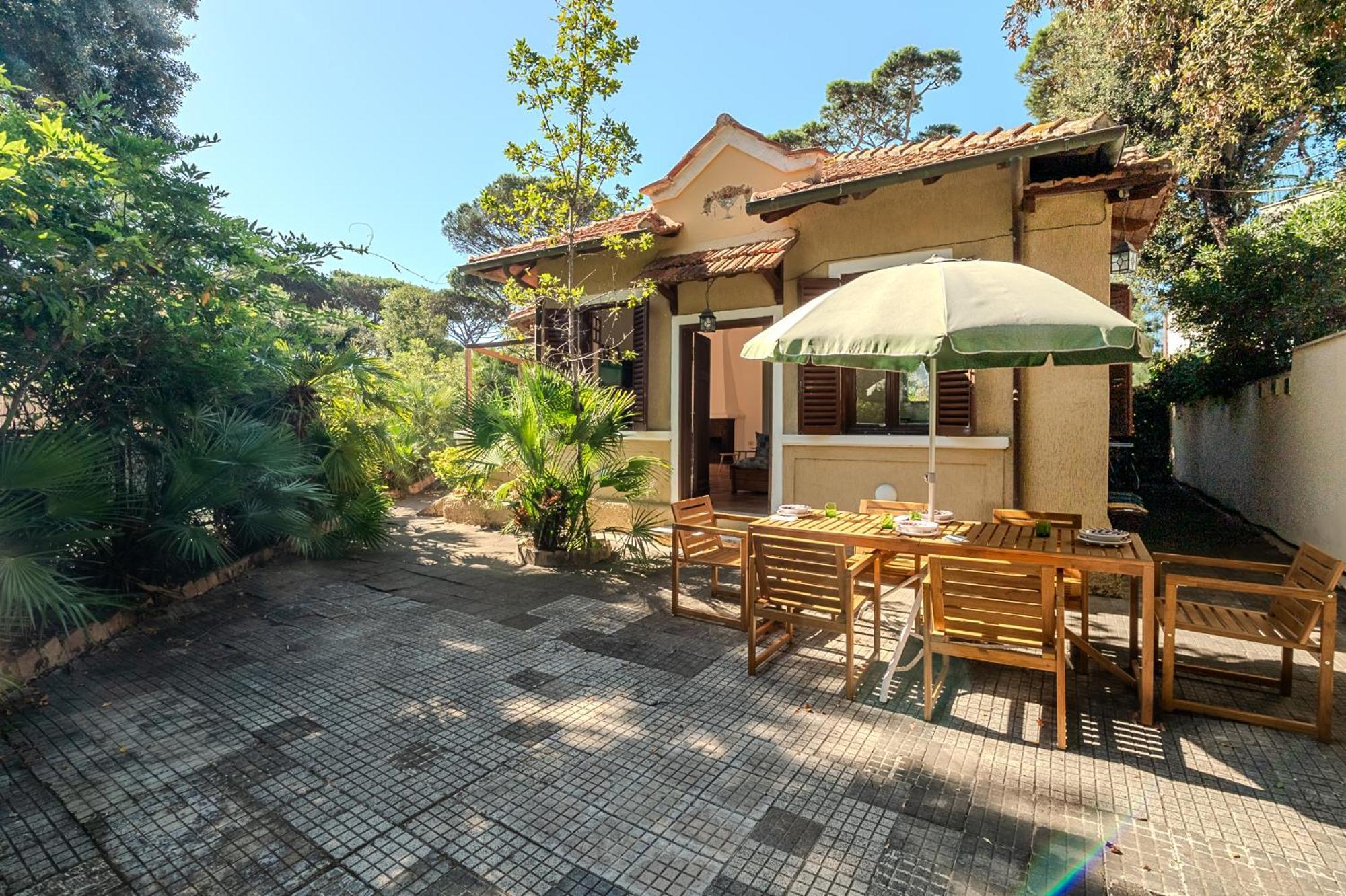 Exclusive Charming Villa - Free Parking 400 Mq Garden - Rome Airport - Roseto Villa Dream Fregenae Exterior foto
